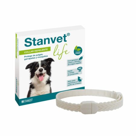 Collar antiparasitario para perros natural Stanvet