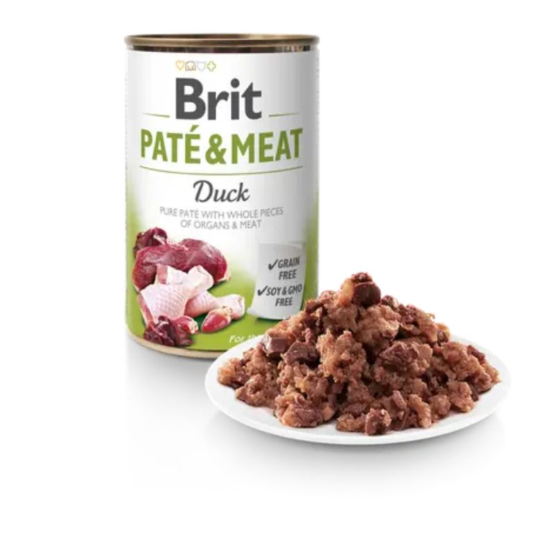 lata brit pate meat pato