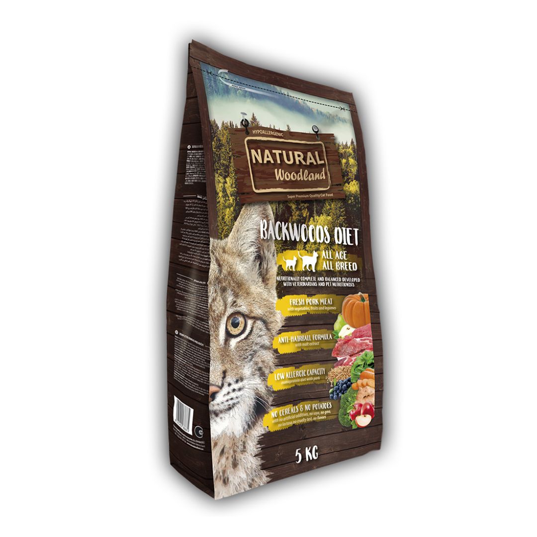 pienso natural woodland gato backwoods diet