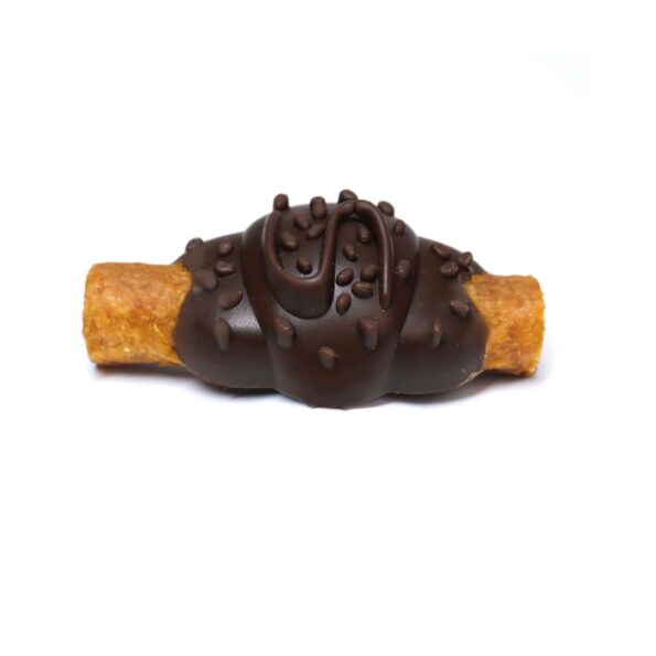 hot dog glaseado para perro