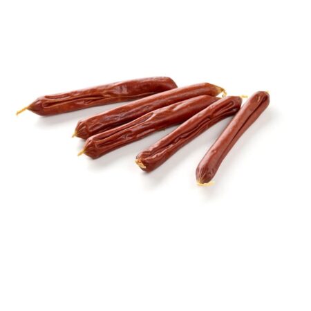 bockwurst de pato para perro