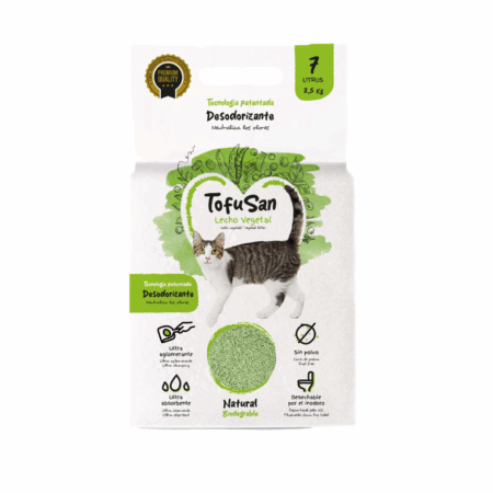 arena de tofu tofusan gatos