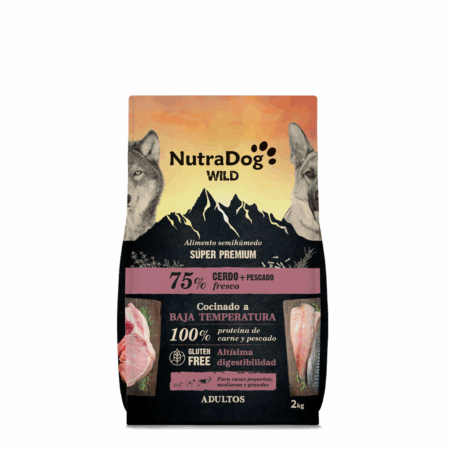 pienso nutradog wild de cerdo y pescado